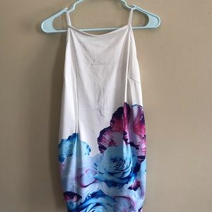 Flower Strapless Top